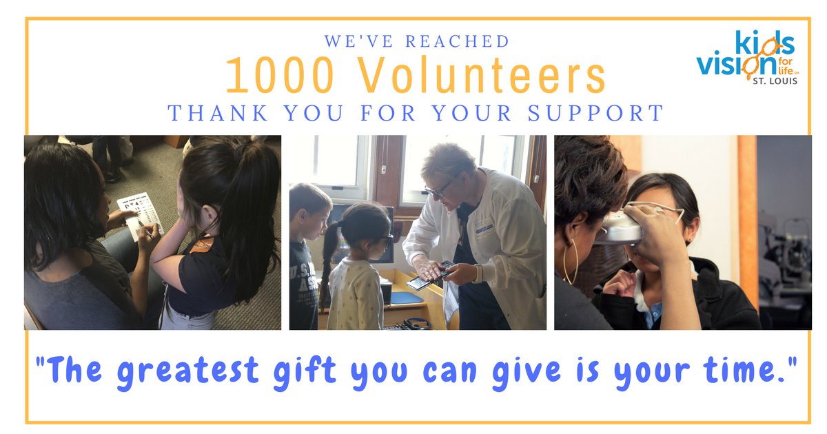 1000 Volunteers